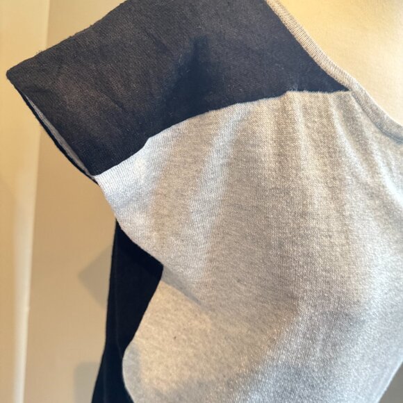 Joseph A Soft Black & Gray Short Sleeve Shirt - Picture 6 of 10